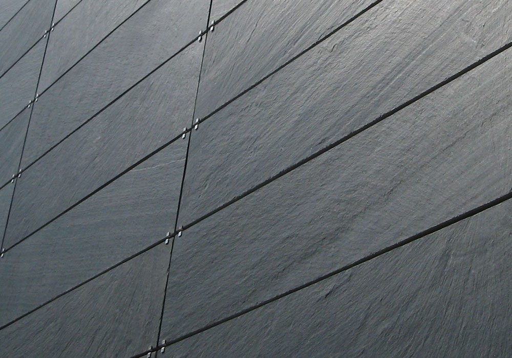 grossformatige deckung hausfassade verkleiden
