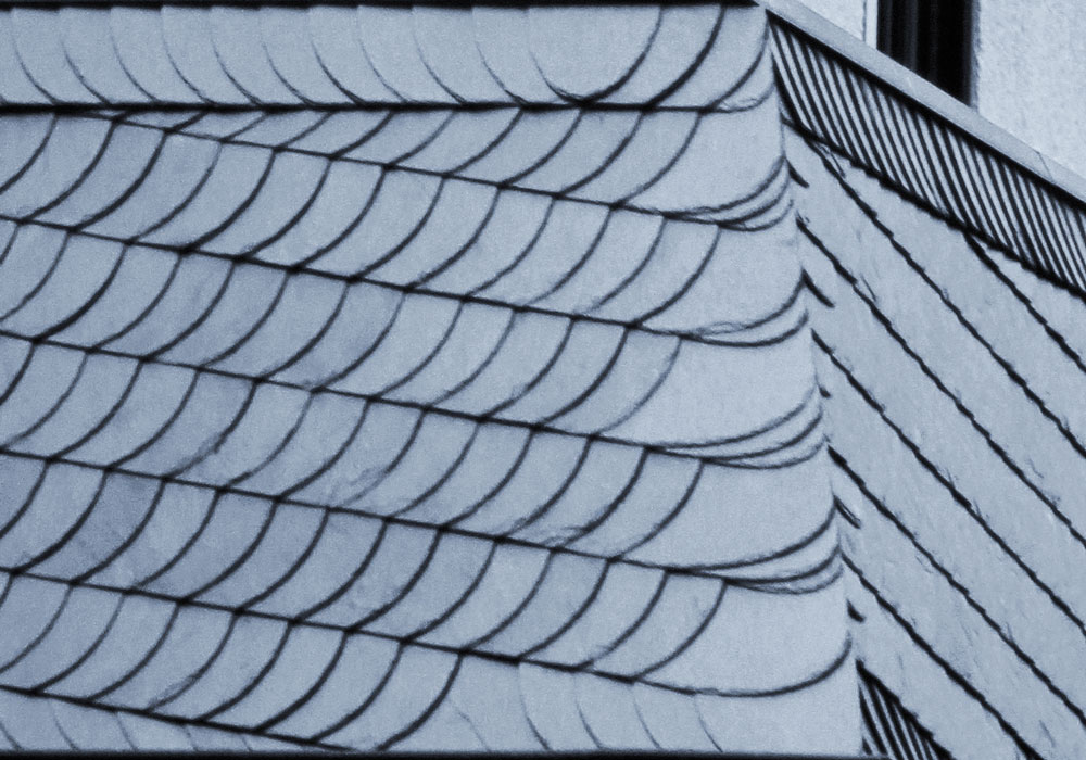 schuppendeckung wetterbeständige fassade