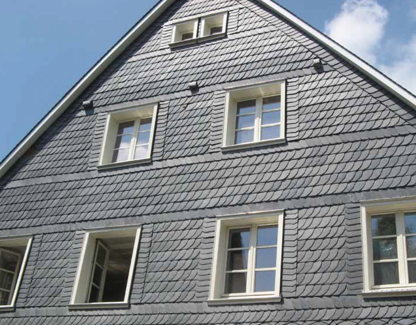 haus schuppendeckung