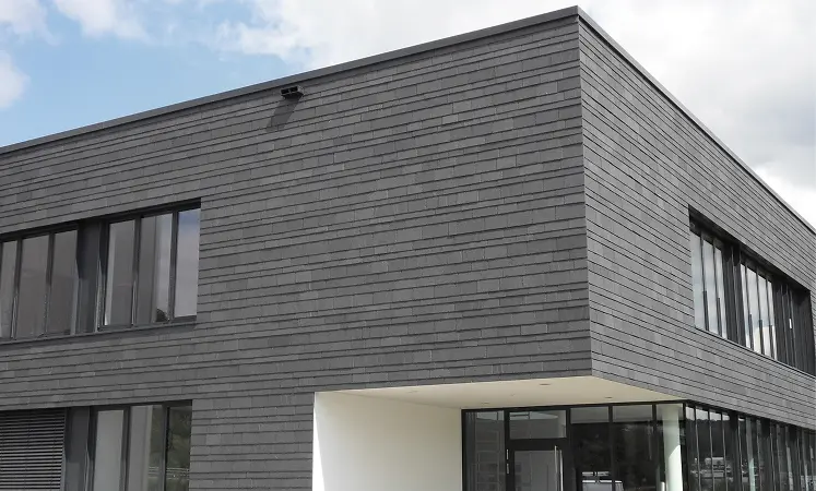 Slate wall cladding