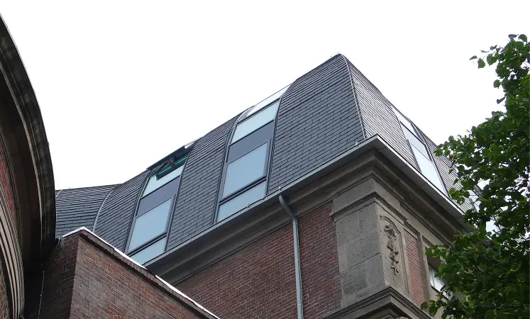 Slate roof